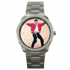 Elvis Presley All Shook Up Stainless Steel Horloge