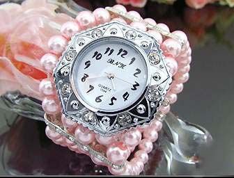 Mooi Pearl Dames Horloge (J-5) - 1
