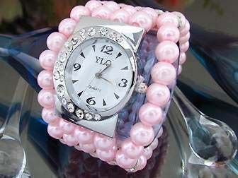 Mooi Pearl Dames Horloge (J-4) - 1