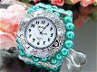 Mooi Pearl Dames Horloge (J-3) - 1 - Thumbnail