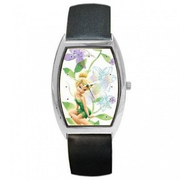 Tinkerbell Green Leaves Horloge - 1