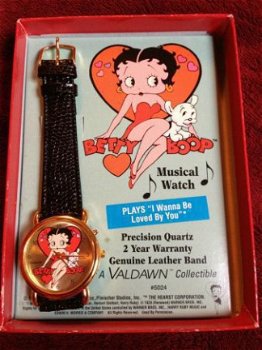 Betty Boop Muzikaal Horloge (D) - 1