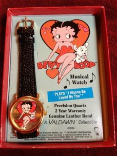 Betty Boop Muzikaal Horloge (D)