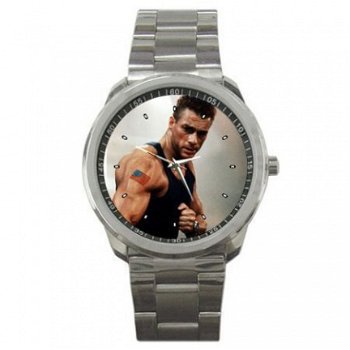 Jean Claude van Damme Stainless Steel Horloge - 1