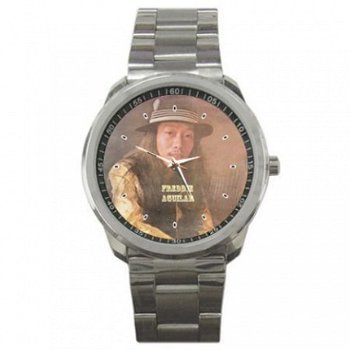 Freddie Aguilar Stainless Steel Horloge - 1