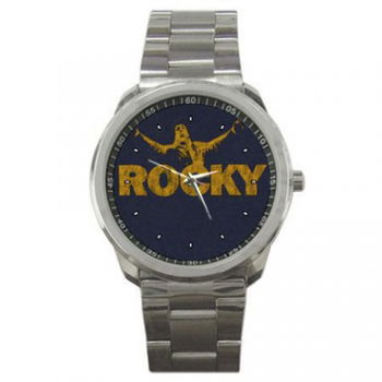 Rocky/Sylvester Stallone Rocky Logo Stainless Steel Horloge - 1