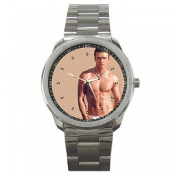 Justin Timberlake Stainless Steel Horloge - 1