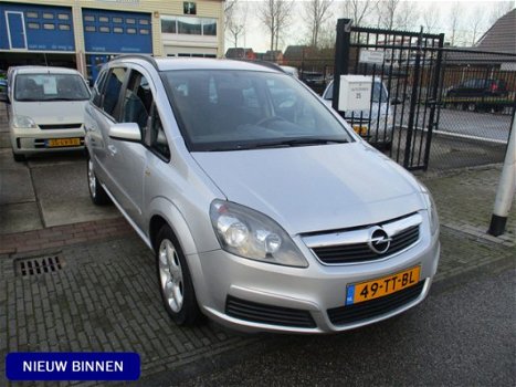 Opel Zafira - 1.6 Enjoy, 7 Persoons, *Airco/Clima*, zeer nette auto - 1