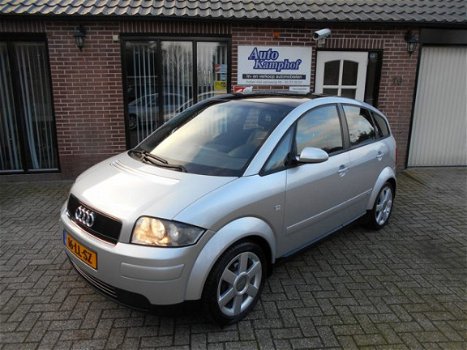 Audi A2 - 1.4 S Line met Leer Cruise Youngtimer - 1