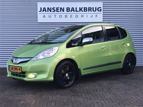 Honda Jazz - 1.4 Hybrid Exclusive AUTOMAAT LEDER PANORAMADAK - 1