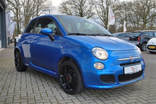 Fiat 500 - 1.2i sport Airco Leder 16 - 1