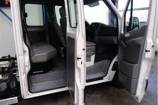 Volkswagen Crafter - 35 2.5 TDI L2 DC Kipper, MARGE AUTO- N.A.P. Pick up, Airco, Trekhaak - 1