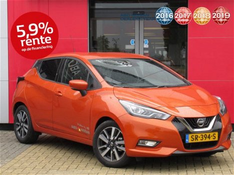 Nissan Micra - IG-T 90pk N-Connecta | LED koplampen | Navigatie | Camera | Climate control | DEMO | - 1