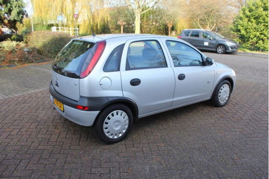 Opel Corsa - 1.2-16V Njoy Automaat 5-Deurs Zilver Bj 2003 Nieuw Apk - 1