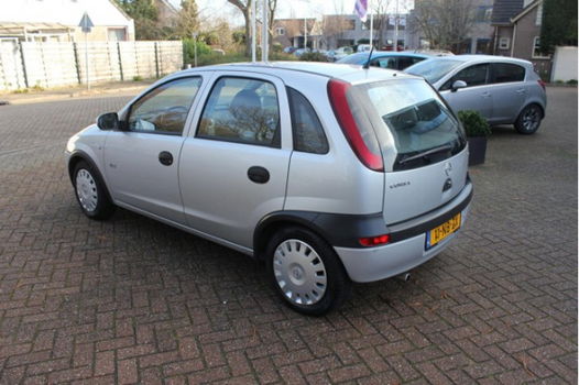 Opel Corsa - 1.2-16V Njoy Automaat 5-Deurs Zilver Bj 2003 Nieuw Apk - 1