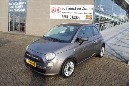 Fiat 500 - 0.9 TwinAir Turbo Lounge Panoramadak/Airco/Elektr.pakket - 1