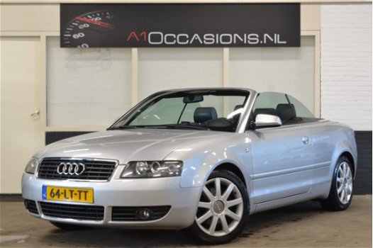 Audi A4 Cabriolet - 1.8 Turbo Exclusive NAVIGATIE + LEER + STOELVERWARMING - 1