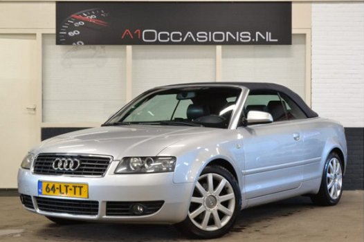 Audi A4 Cabriolet - 1.8 Turbo Exclusive NAVIGATIE + LEER + STOELVERWARMING - 1