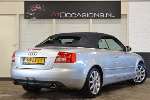 Audi A4 Cabriolet - 1.8 Turbo Exclusive NAVIGATIE + LEER + STOELVERWARMING - 1