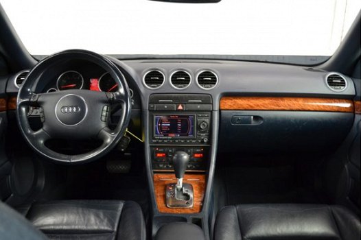 Audi A4 Cabriolet - 1.8 Turbo Exclusive NAVIGATIE + LEER + STOELVERWARMING - 1