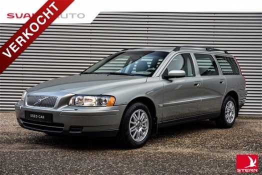 Volvo V70 - 2.4 140PK Aut5, Kinetic, El. stoelverstelling, 50.400km - 1