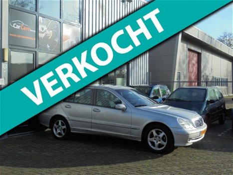 Mercedes-Benz C-klasse - 200 K. Elegance AUTOMAAT|AIRCO|EXPORT|APK 10-2020| - 1