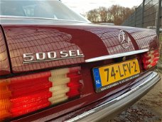 Mercedes-Benz S-klasse - 500 SEL in perfecte staat 1983