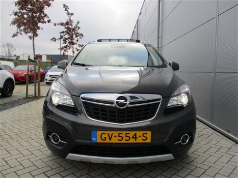 Opel Mokka - 1.4 T Cosmo LEDER NAVI SCHUIFDAK *VOL* / RIJKLAARPRIJS pdc / stoel en stuurverwarming / - 1