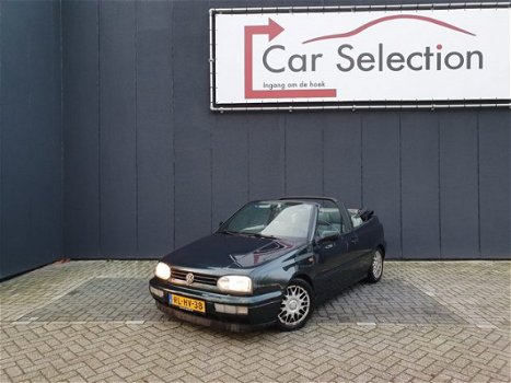 Volkswagen Golf Cabriolet - 1.8 NIEUWE KAP LEER NL-AUTO - 1