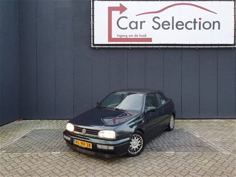 Volkswagen Golf Cabriolet - 1.8 NIEUWE KAP LEER NL-AUTO - 1