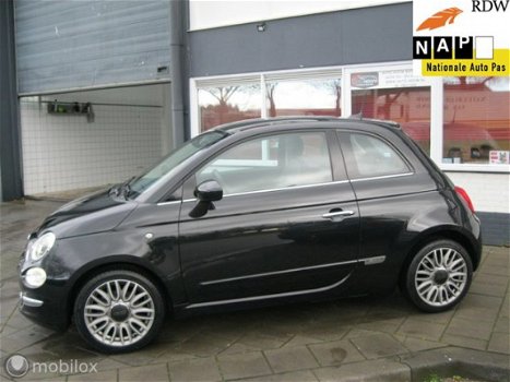 Fiat 500 - 0.9 TwinAir Turbo Lounge NAVI/ECC/PANORAMA/N.A.P. KM-GARANTIE ✔️ - 1