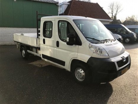 Peugeot Boxer - 2.2 HDI XXL MAXI dubbele cabine openlaadbak Pick up AIRCO - 1