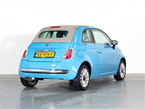 Fiat 500 C - 1.2 Popstar , Soft Top, Airco, Parkeersensoren - 1