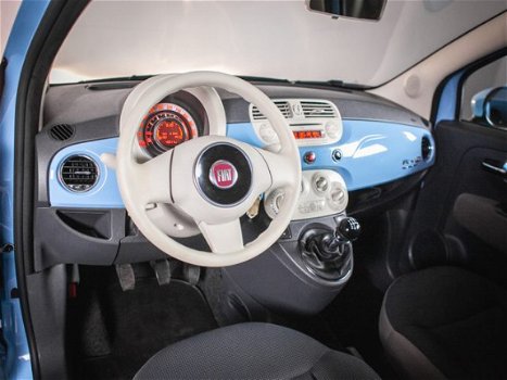 Fiat 500 C - 1.2 Popstar , Soft Top, Airco, Parkeersensoren - 1