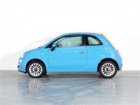 Fiat 500 C - 1.2 Popstar , Soft Top, Airco, Parkeersensoren - 1