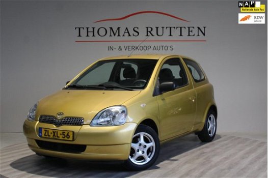 Toyota Yaris - 1.0-16V VVT-i Sol 1999/ NAP/ Elek ramen + Spiegels/ Trekhaak/ Nieuwe APK/ Radio CD/ B - 1