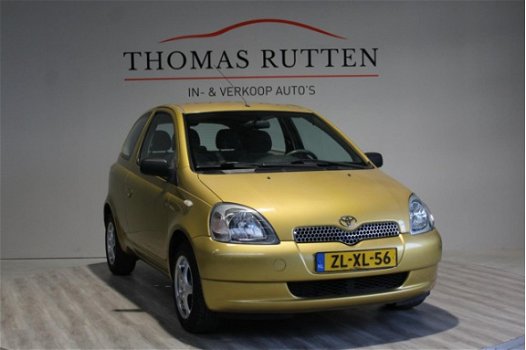 Toyota Yaris - 1.0-16V VVT-i Sol 1999/ NAP/ Elek ramen + Spiegels/ Trekhaak/ Nieuwe APK/ Radio CD/ B - 1