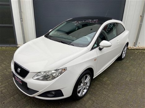 Seat Ibiza SC - 1.4 Sport-up Panoramadak/Climate Control/Alarm/Elekt Ramen/16 Inch/AUX/SET/Apk 12-20 - 1