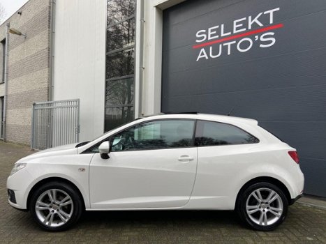 Seat Ibiza SC - 1.4 Sport-up Panoramadak/Climate Control/Alarm/Elekt Ramen/16 Inch/AUX/SET/Apk 12-20 - 1