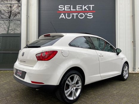 Seat Ibiza SC - 1.4 Sport-up Panoramadak/Climate Control/Alarm/Elekt Ramen/16 Inch/AUX/SET/Apk 12-20 - 1