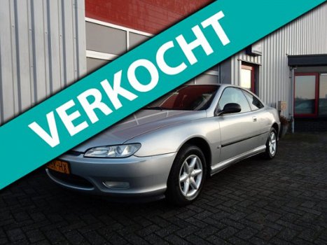 Peugeot 406 Coupé - 2.0-16V leder/clima/lmv apk 7-2020 - 1