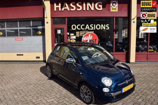 Fiat 500 - 1.2 Lounge Airco, Electr.ramen, Radio CD, M.funct. stuur, Pano dak, MP3 electr.spiegels - 1