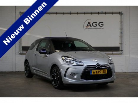 Citroën DS3 Cabrio - 1.6 eHDi Sport Chic Navigatie. Lederen Bekleding. Nationale Autopas (NAP) - 1