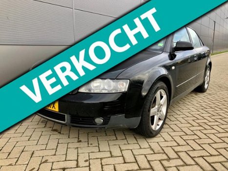 Audi A4 - 1.6 Exclusive 2001 SEDAN NIEUW MODEL LEDER - 1