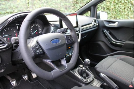 Ford Fiesta - 1.0EB 100PK ST-LINE | VOORDEEL | NAVI | CLIMATE | GROTE SPOILER | VOORRUITVERW - 1