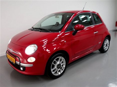 Fiat 500 - 1.2 Sport 03-2009 72.000 km Airco, Navigatie, Leder, Lm. Velgen, - 1