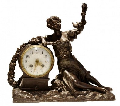 Spelter Clock - 1