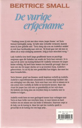 Bertrice Small met De vurige erfgename - Afbeelding 2