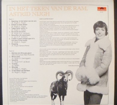 Astrid Nijgh - In het teken van de ram - LP 1976 - 3