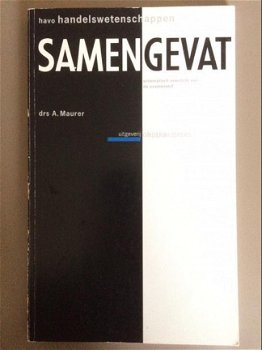 Samengevat HAVO Handelswetenschappen isbn: 9789066366251 / 9066366257 . - 1